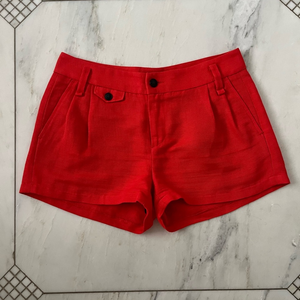 rag & bone Red Women's Shorts